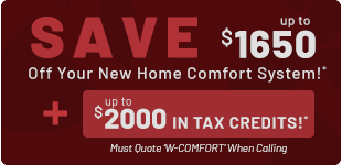 Home Comfort Discount Catlett - Save in Tax Credits!
